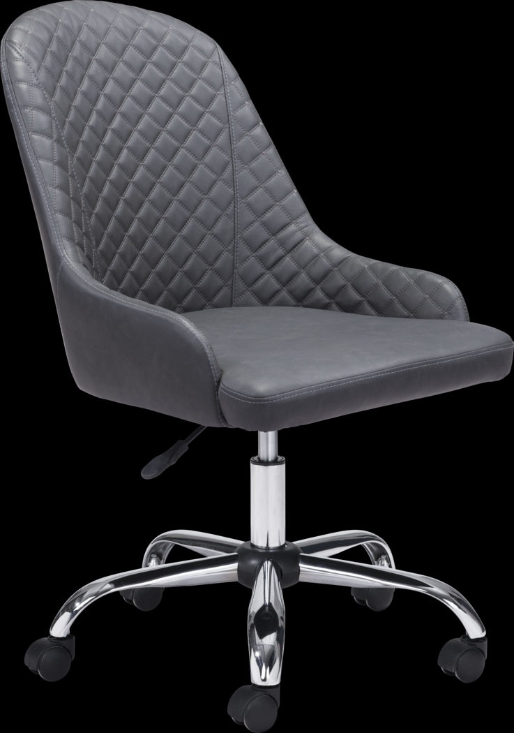 Hahny Gray Office Chair - Thumbnail - Image 1