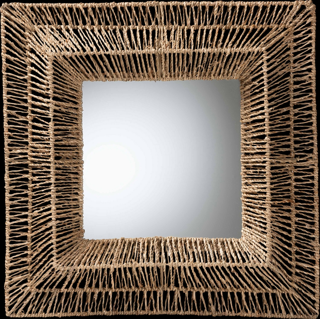 Haiasi Brown Mirror - Thumbnail - Image 1