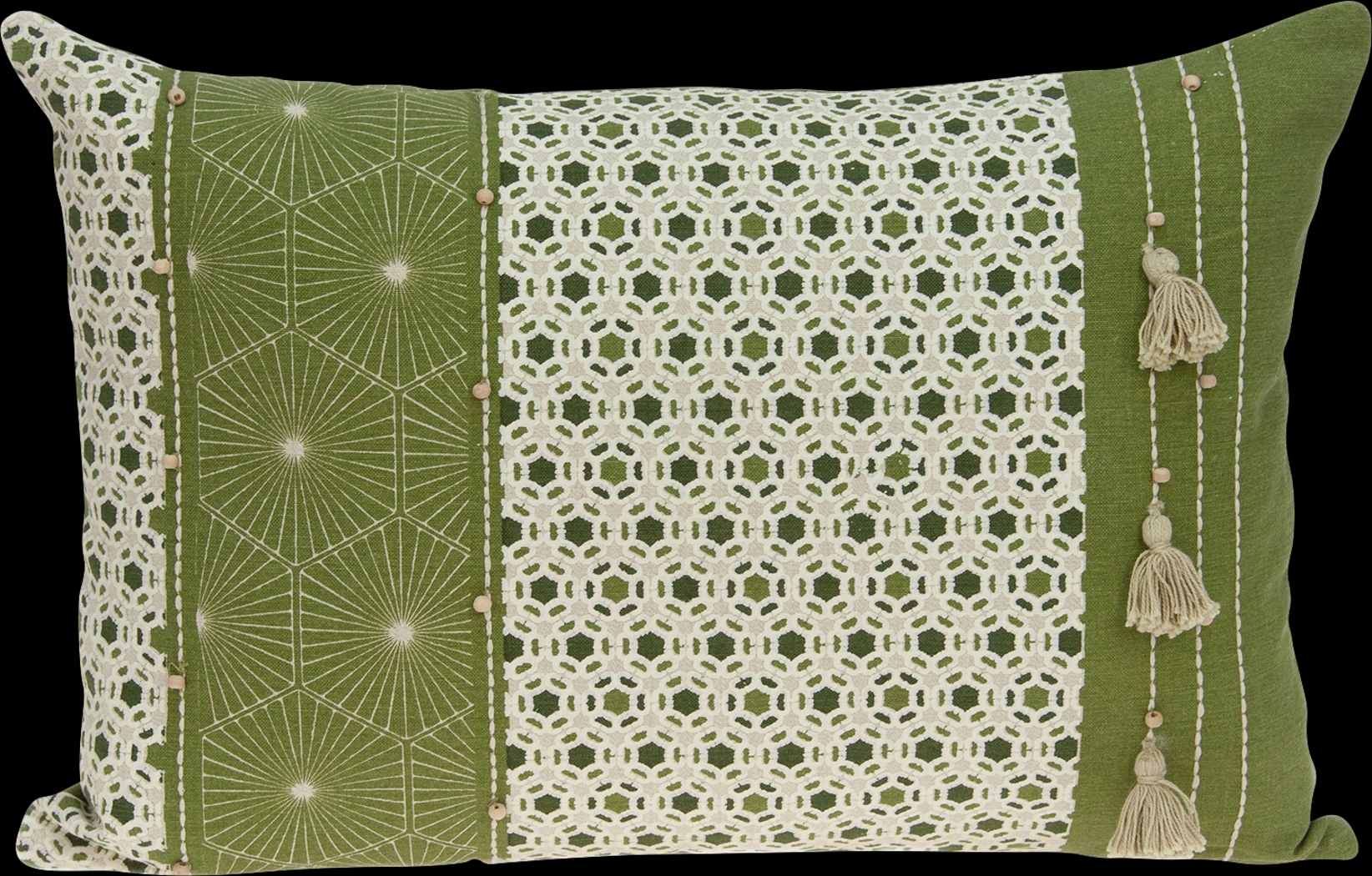 Haidyn Green Accent Pillow - Thumbnail - Image 1