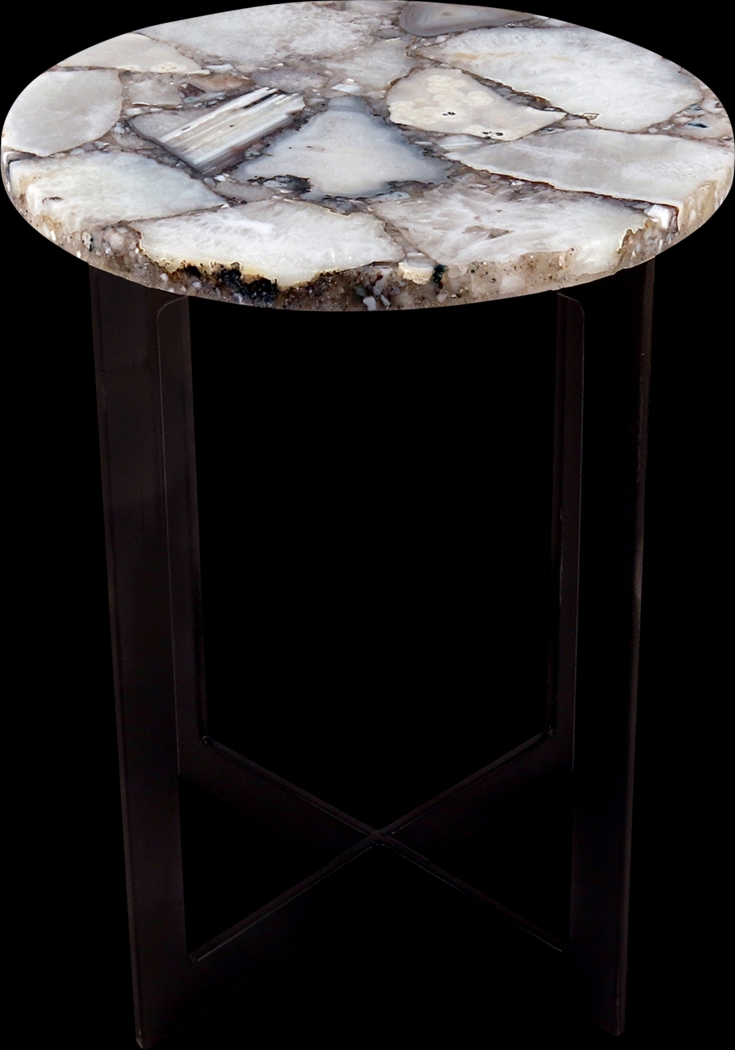Haight White Accent Table - Thumbnail - Image 2