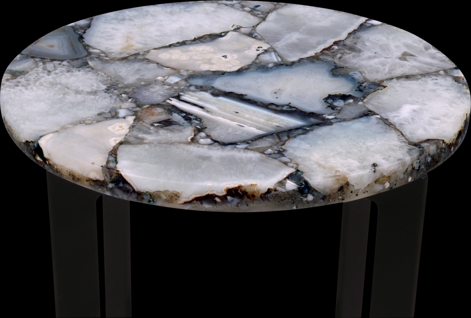 Haight White Accent Table - Thumbnail - Image 3