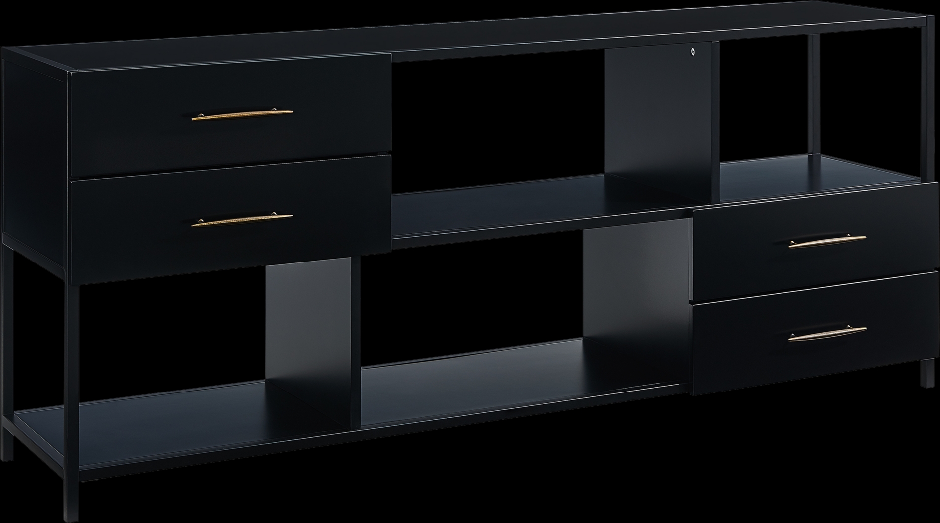 Haile Black 68 in. Console - Thumbnail - Image 1