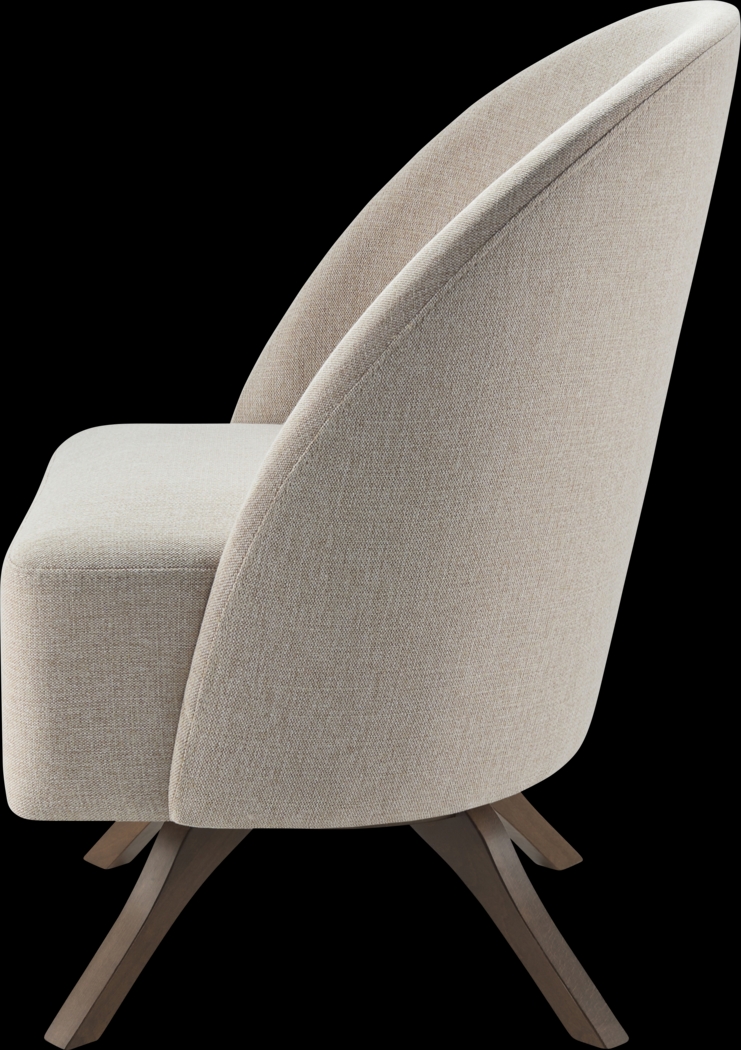 Haimio Blush Swivel Accent Chair - Thumbnail - Image 7