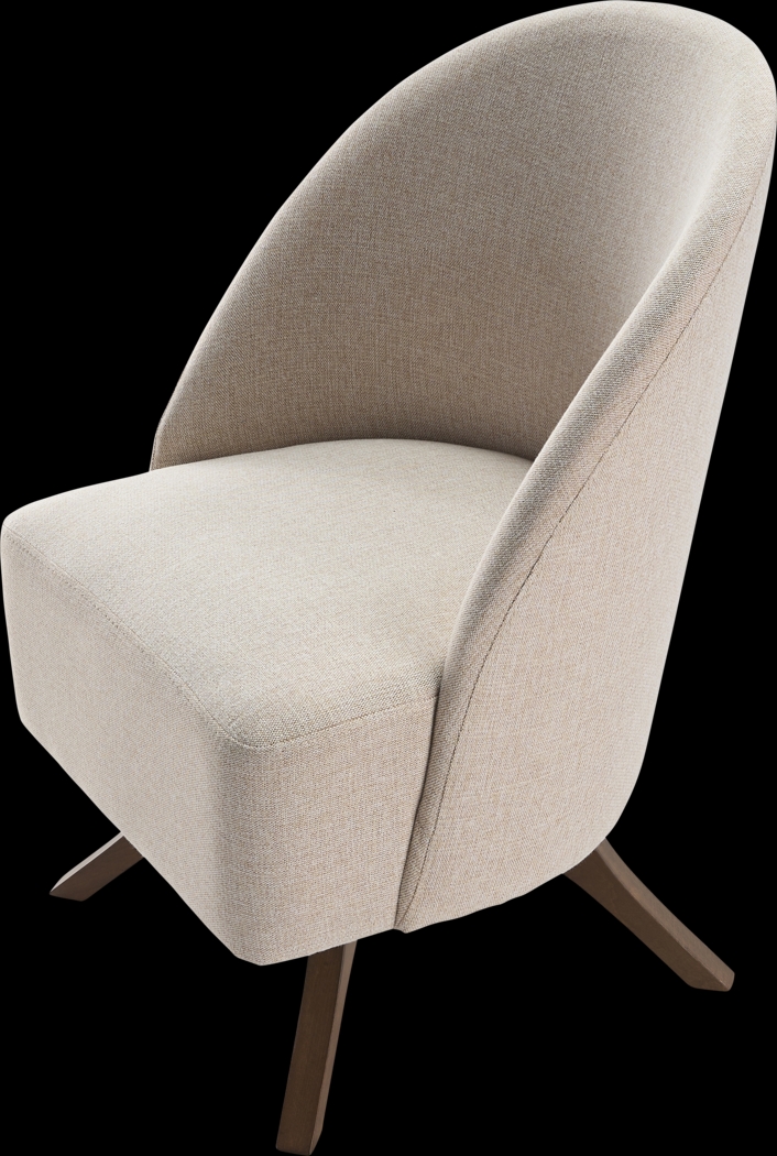 Haimio Blush Swivel Accent Chair - Thumbnail - Image 8