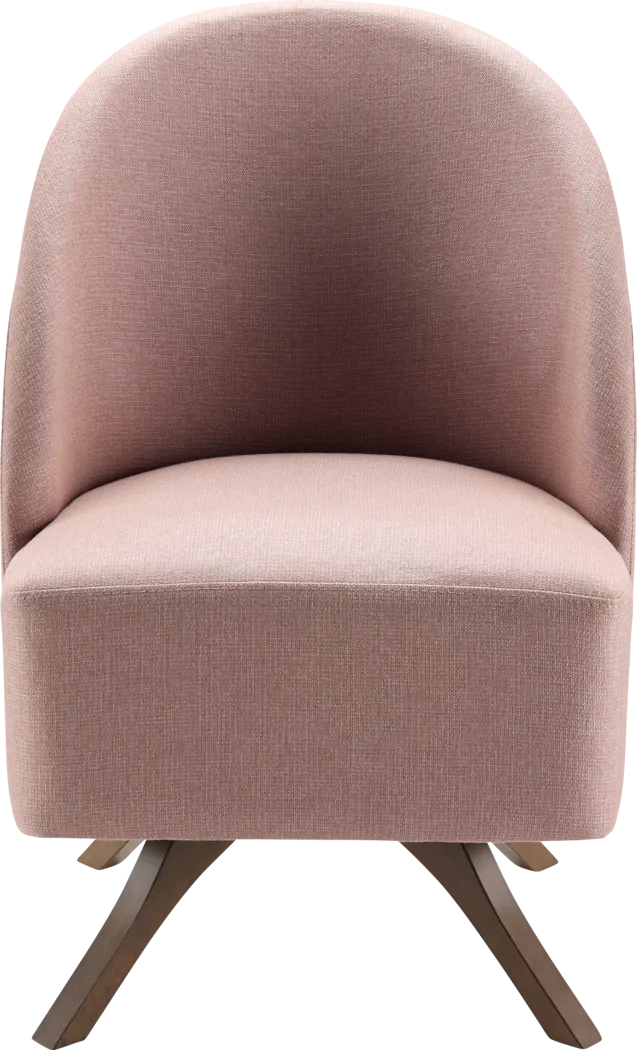 Haimio Pink Swivel Accent Chair - Thumbnail - Image 4