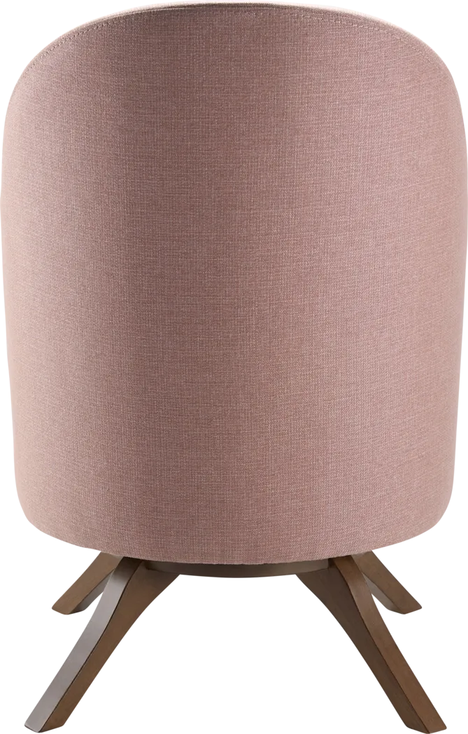 Haimio Pink Swivel Accent Chair - Thumbnail - Image 6