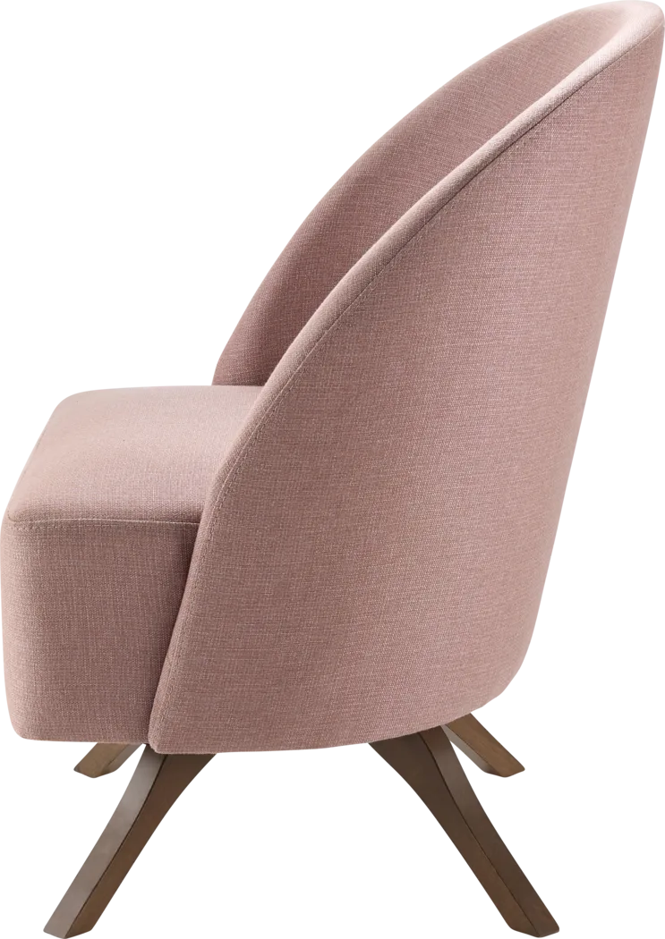 Haimio Pink Swivel Accent Chair - Thumbnail - Image 8