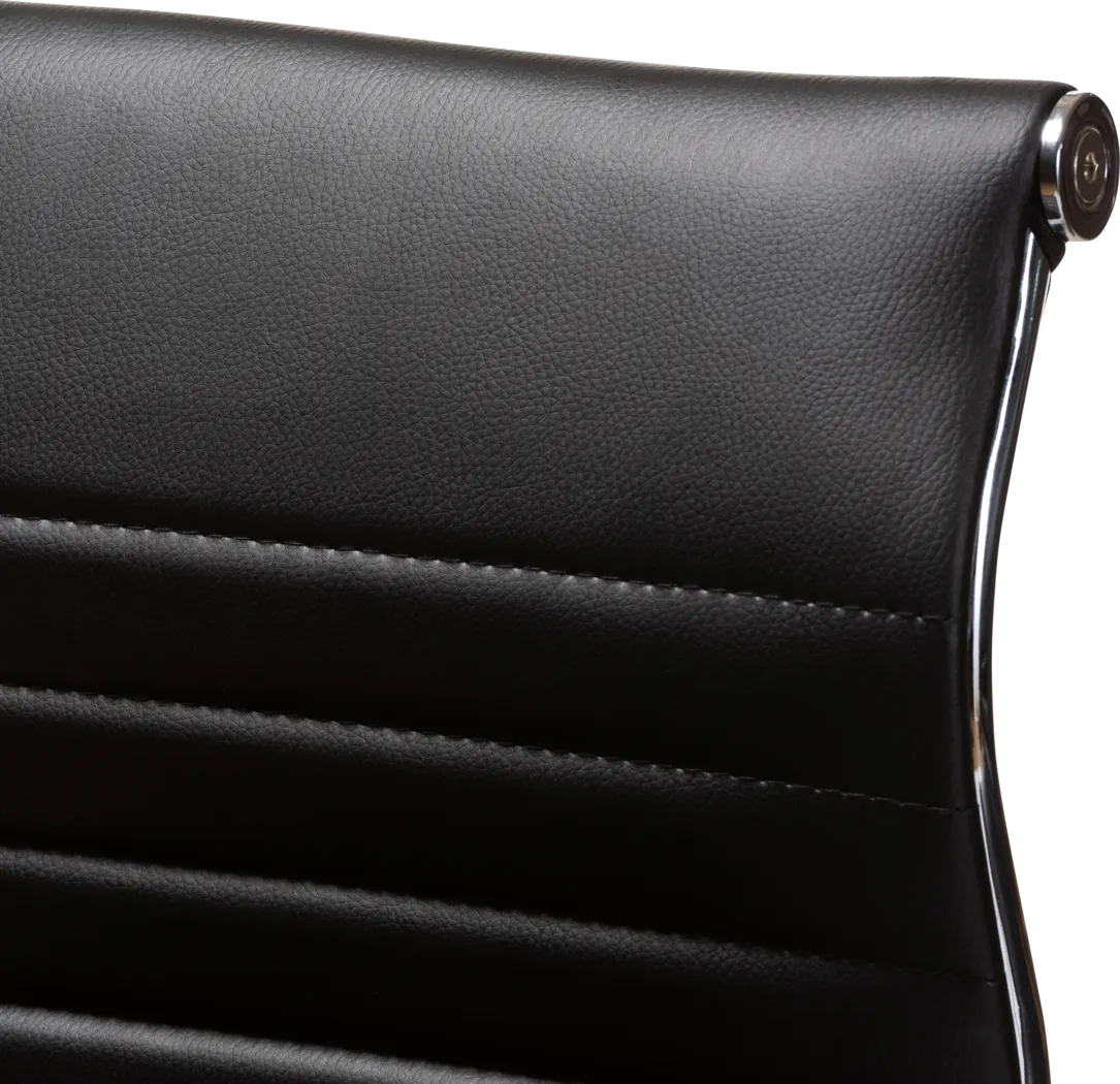 Hainlin Black Counter Height Stool, Set of 2 - Thumbnail - Image 4