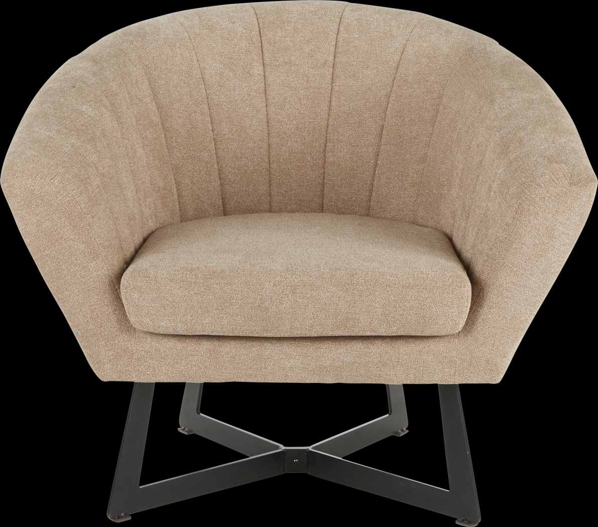 Haririck Beige Accent Chair - Thumbnail - Image 2