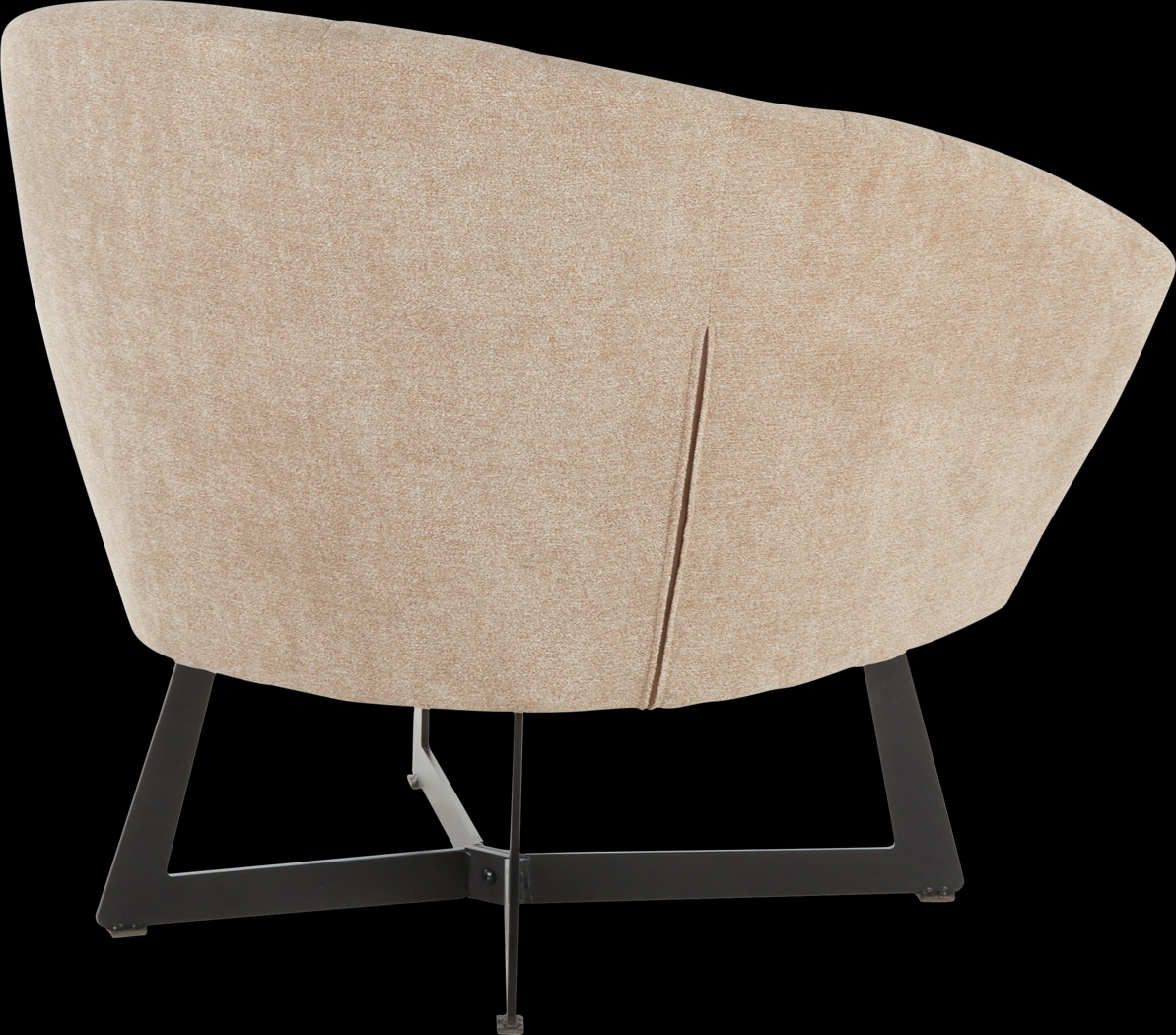 Haririck Beige Accent Chair - Thumbnail - Image 4