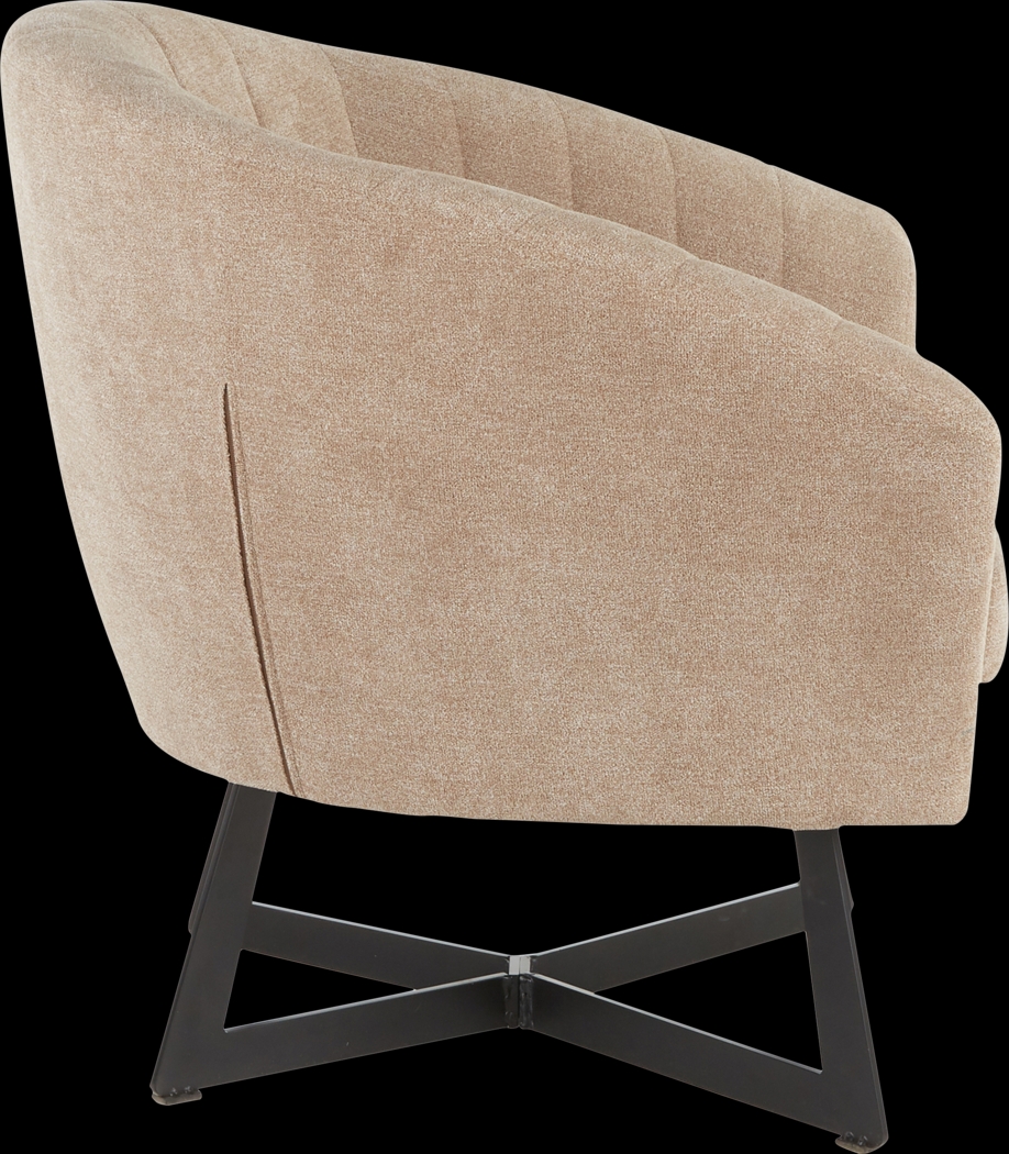 Haririck Beige Accent Chair - Thumbnail - Image 5