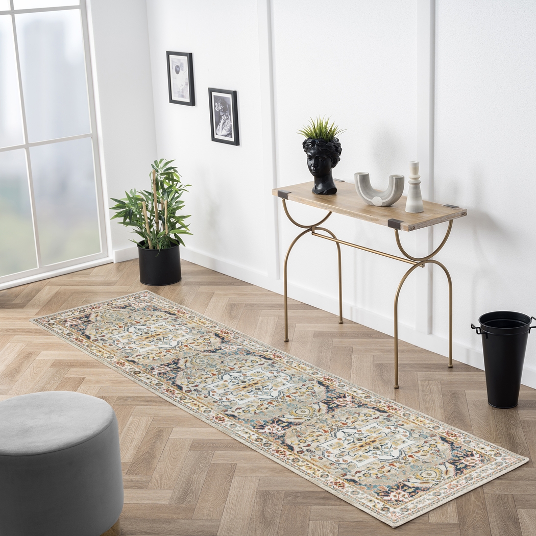 Haisam Multi 2'6 x 8' Runner Rug - Thumbnail - Image 2