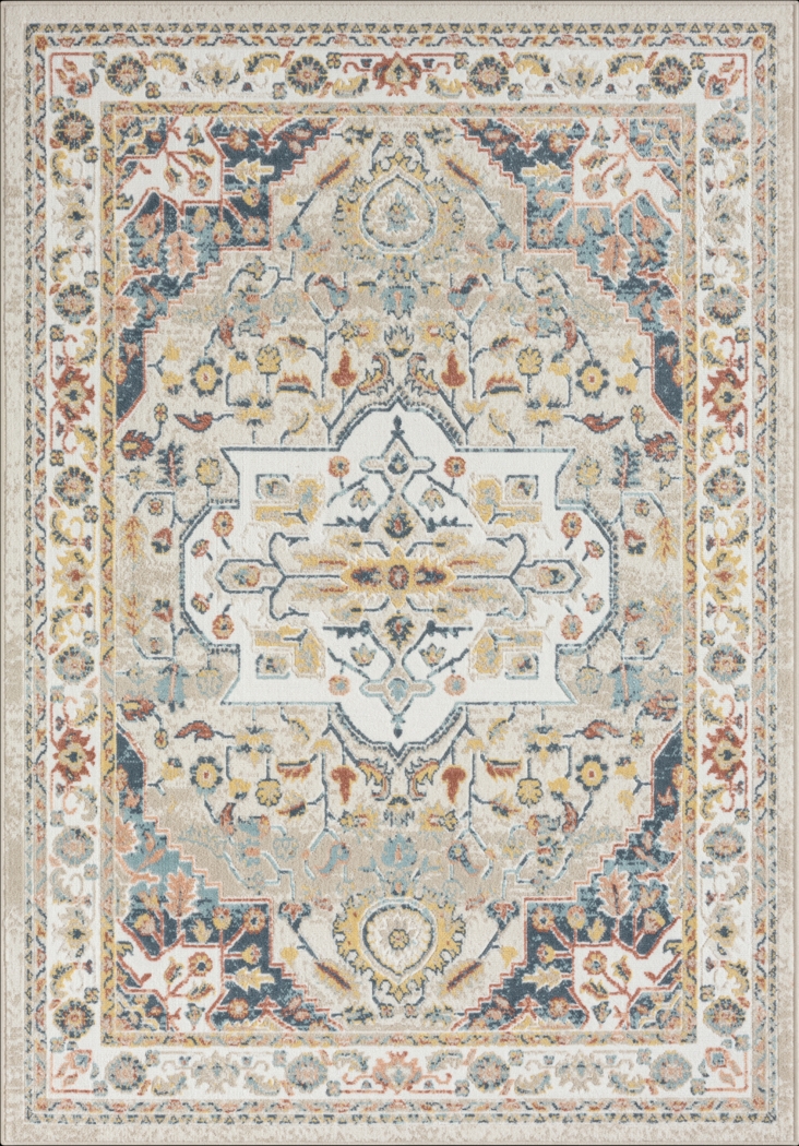Haisam Multi 3'11 x 6' Rug - Thumbnail - Image 1