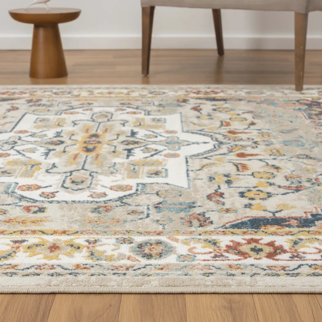 Haisam Multi 5'3 x 7'6 Rug - Thumbnail - Image 3