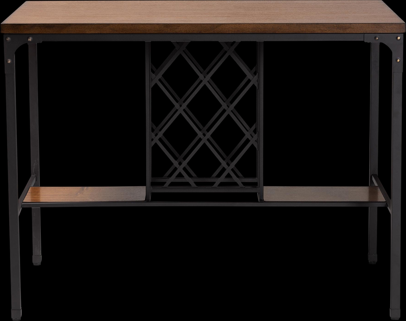 Haistena Brown Pub Table - Thumbnail - Image 4