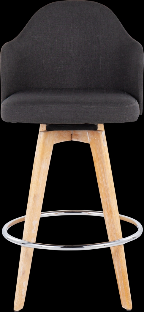 Hakea Charcoal Counter Height Stool, Set of 2 - Thumbnail - Image 6