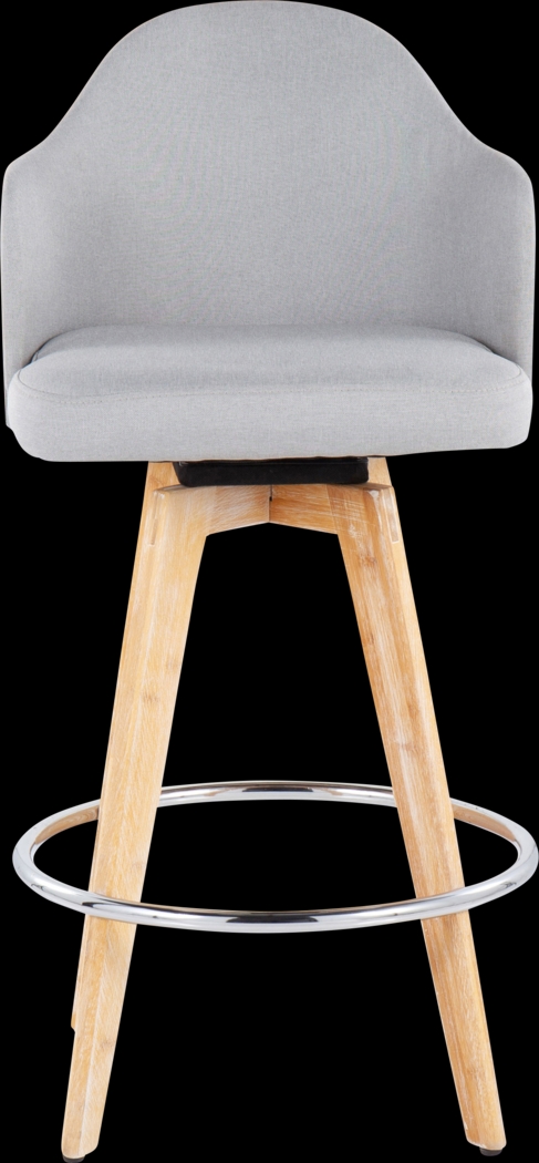 Hakea Light Gray Counter Height Stool, Set of 2 - Thumbnail - Image 6
