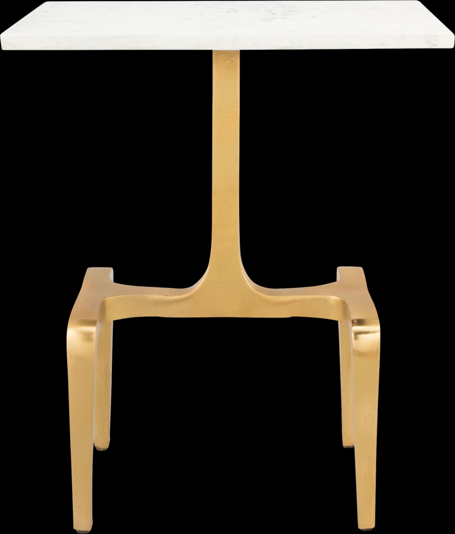 Halbert White Accent Table - Thumbnail - Image 3