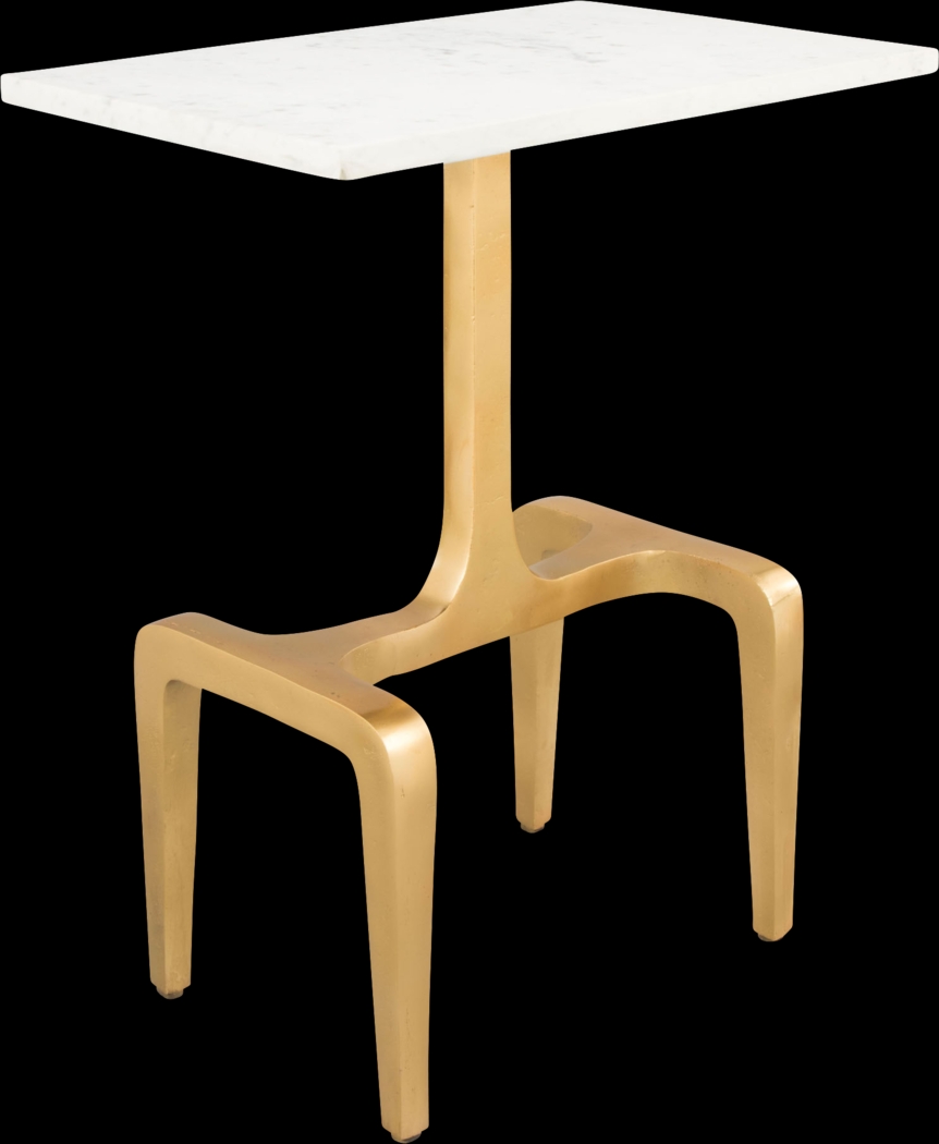 Halbert White Accent Table - Thumbnail - Image 4