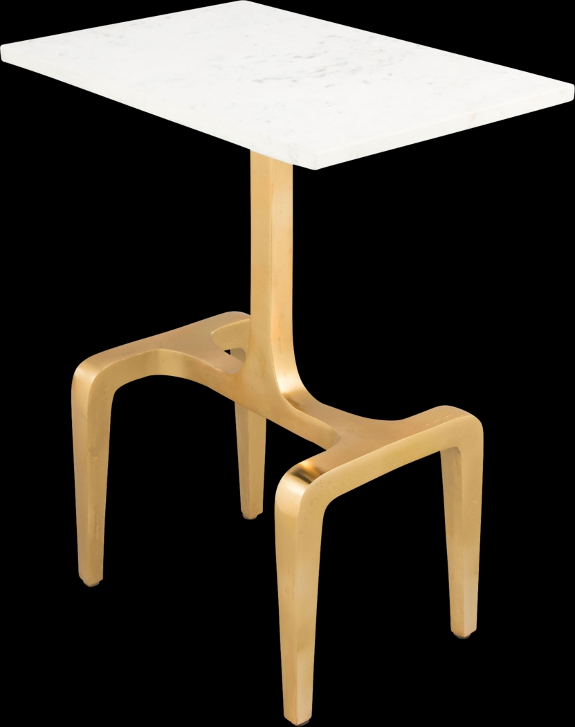 Halbert White Accent Table - Thumbnail - Image 5