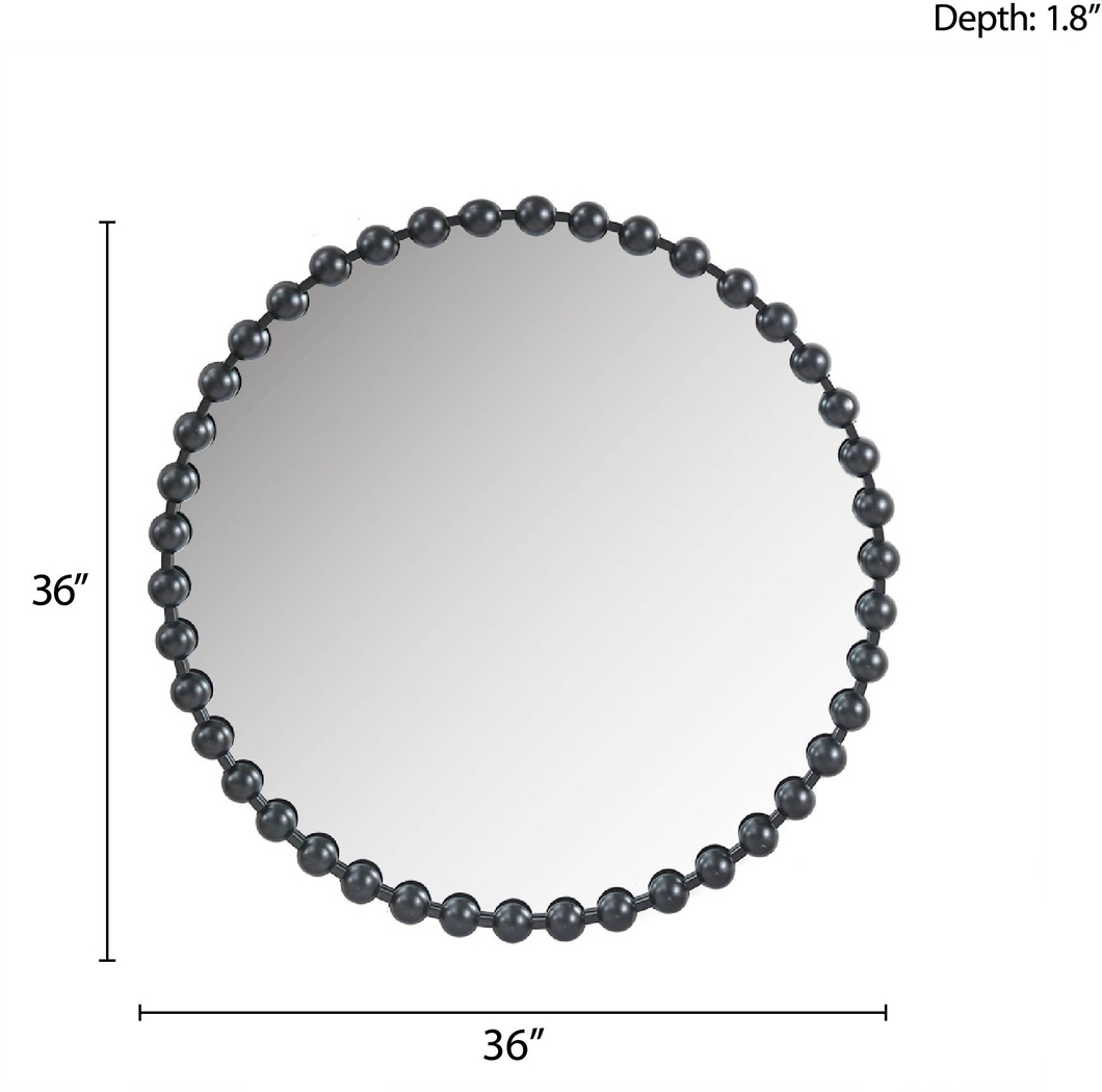 Halbrent Black Accent Mirror - Thumbnail - Image 6