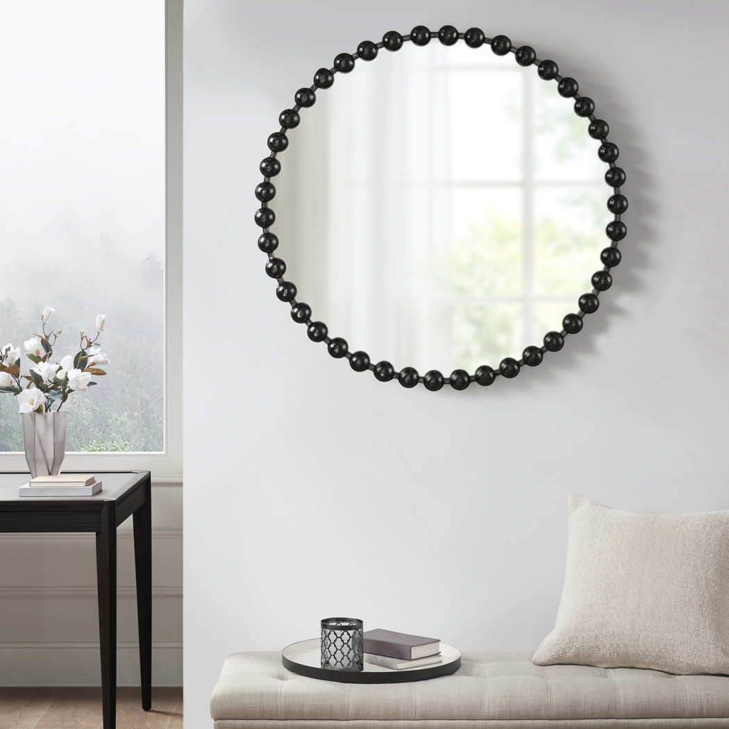 Halbrent Black Accent Mirror - Thumbnail - Image 7