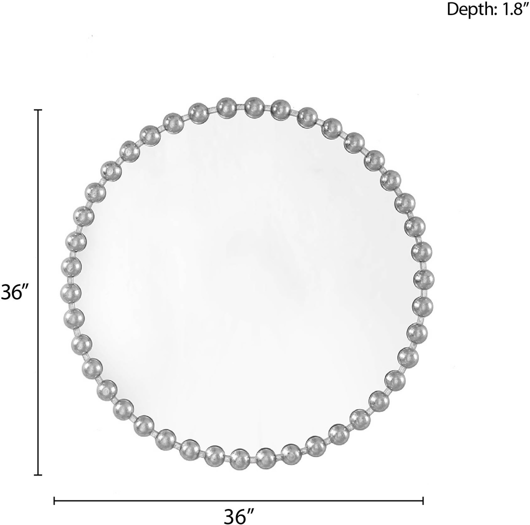 Halbrent Silver Accent Mirror - Thumbnail - Image 7