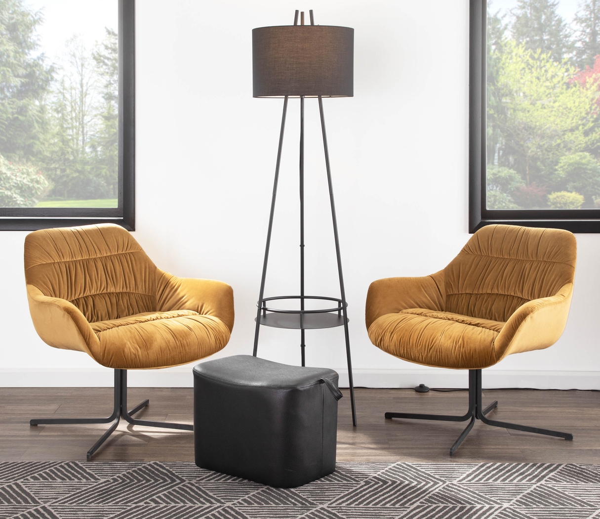 Haldane Black Floor Lamp - Thumbnail - Image 11