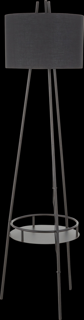 Haldane Black Floor Lamp - Thumbnail - Image 4