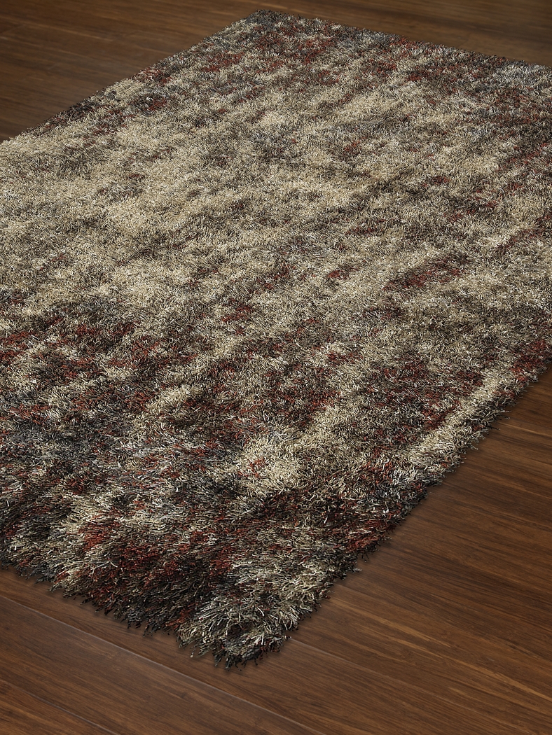 Halden Brown 5'3 x 7'7 Rug - Thumbnail - Image 3