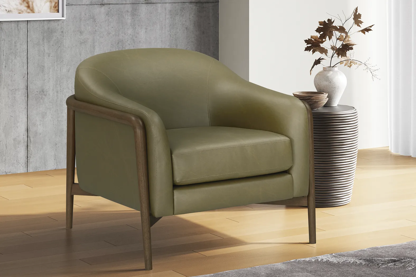 Halden Green Accent Chair - Image 4