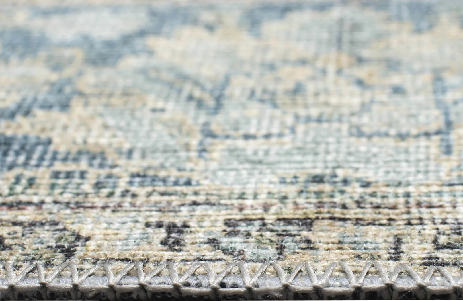 Haldia Blue 6'3 x 9'6 Machine Washable Rug - Thumbnail - Image 7