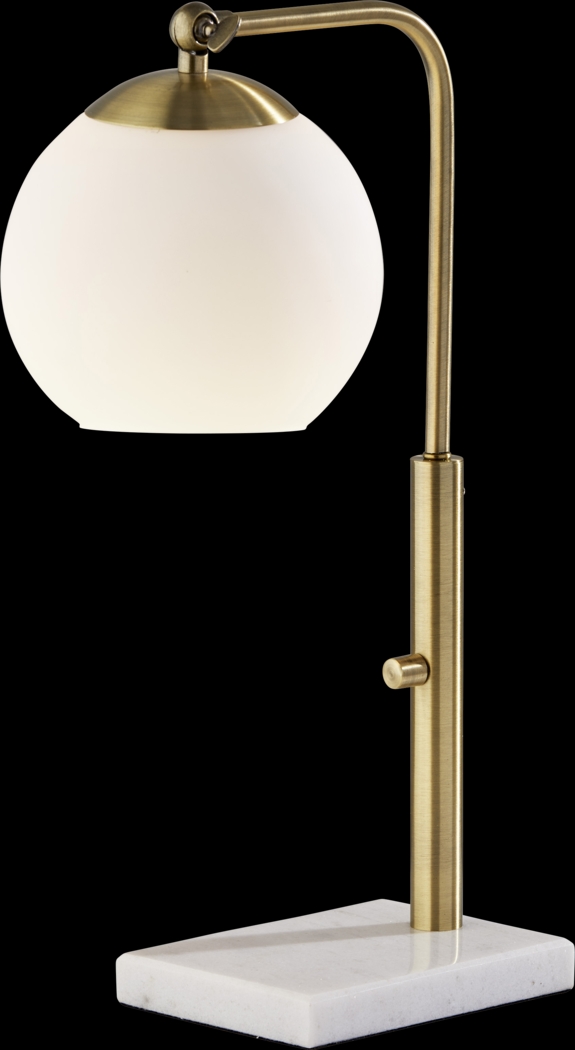 Hale Circle Brass Lamp - Thumbnail - Image 1