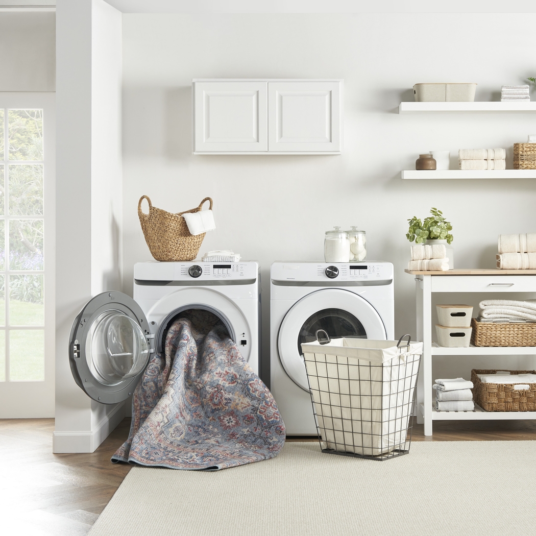 Haleigh Elle Blue 4' x 6' Rug - Thumbnail - Image 9