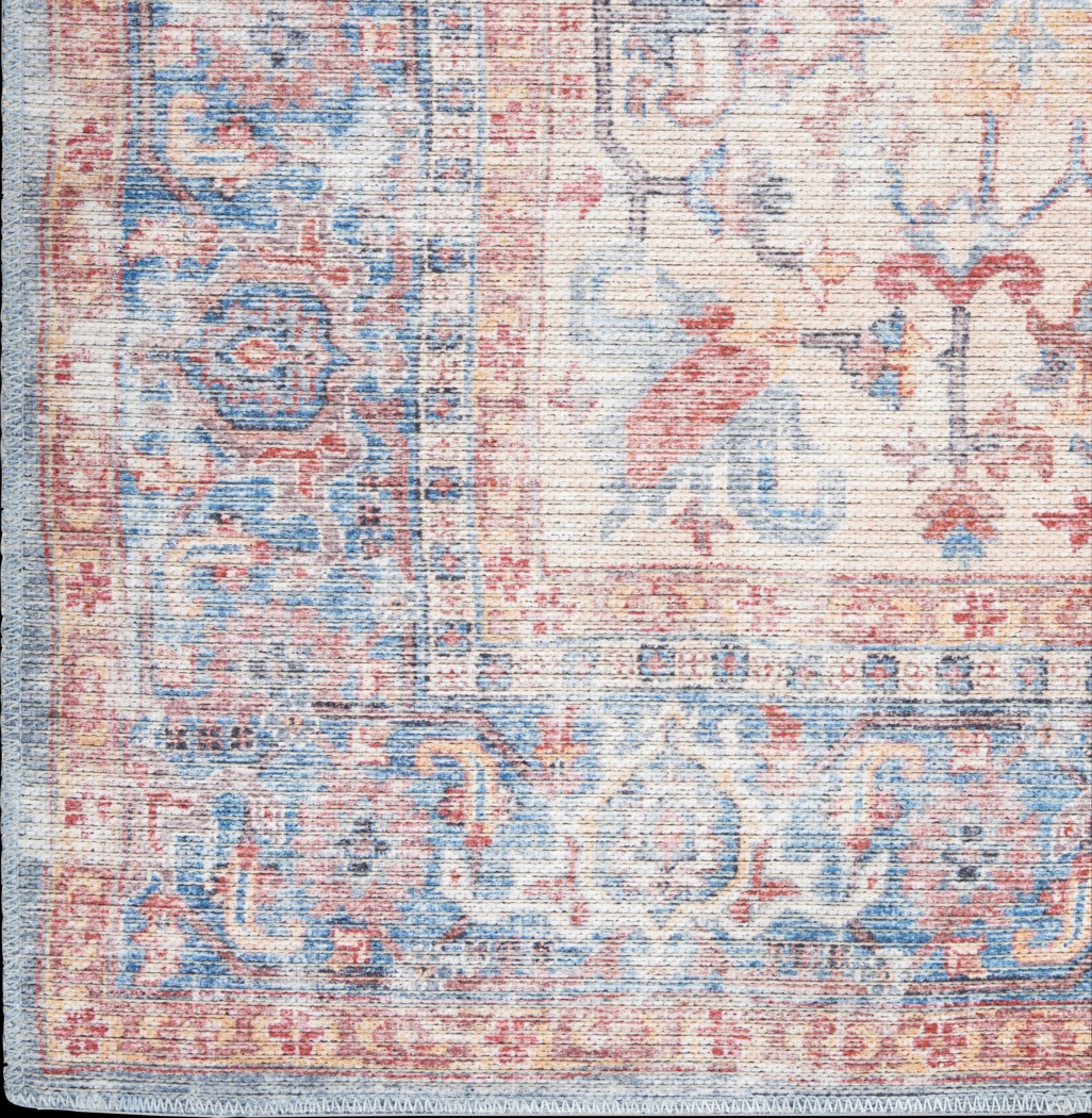 Haleigh Elle Blue 4' x 6' Rug - Thumbnail - Image 7