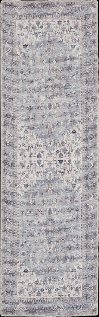Haleigh Elle Gray 2' x 6' Runner Rug - Thumbnail - Image 1
