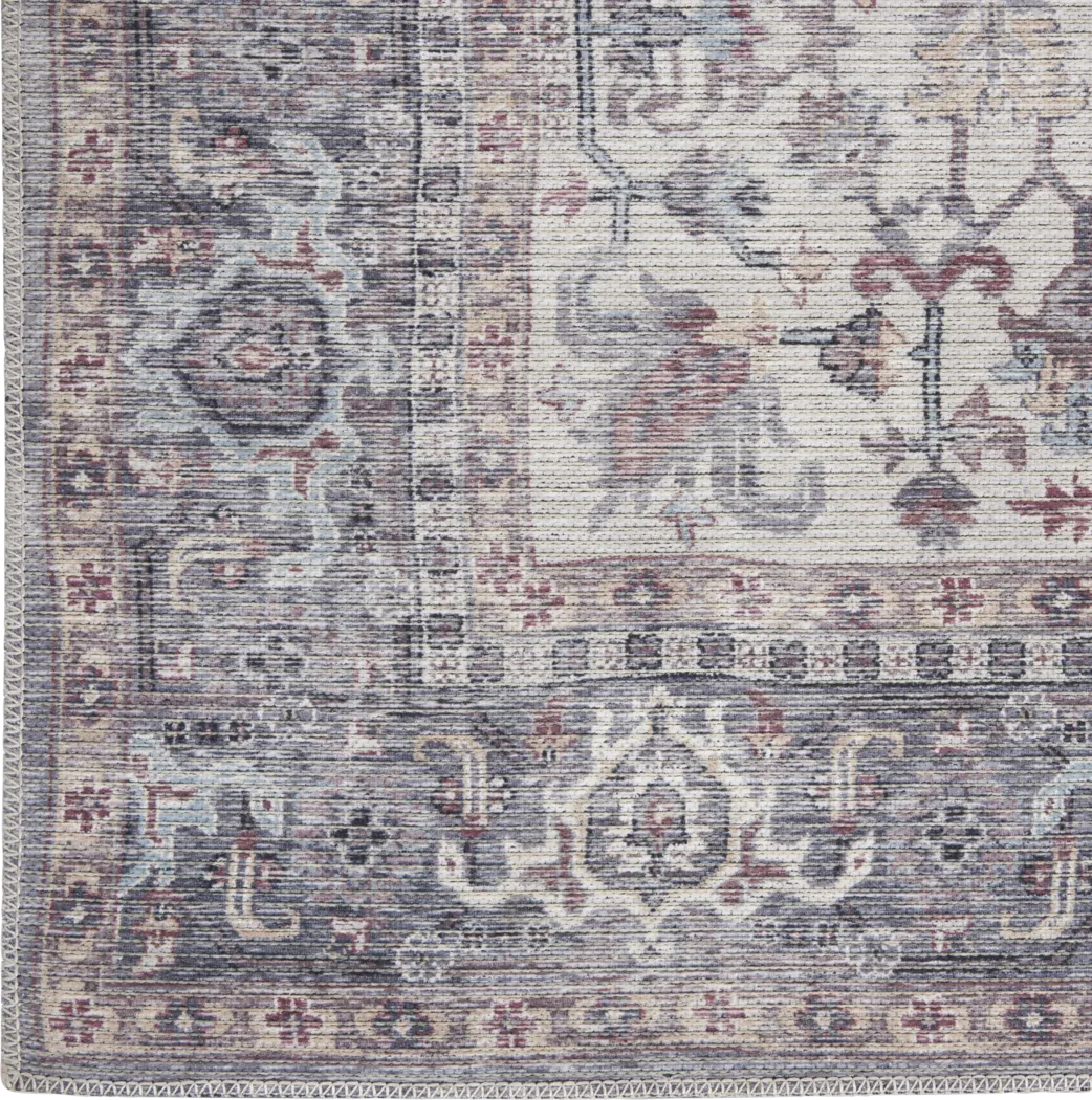 Haleigh Elle Gray 5'3 x 7'3 Rug - Thumbnail - Image 7