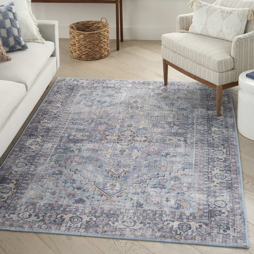 Haleigh Elle Light Gray 9'2 x 12' Rug - Thumbnail - Image 3