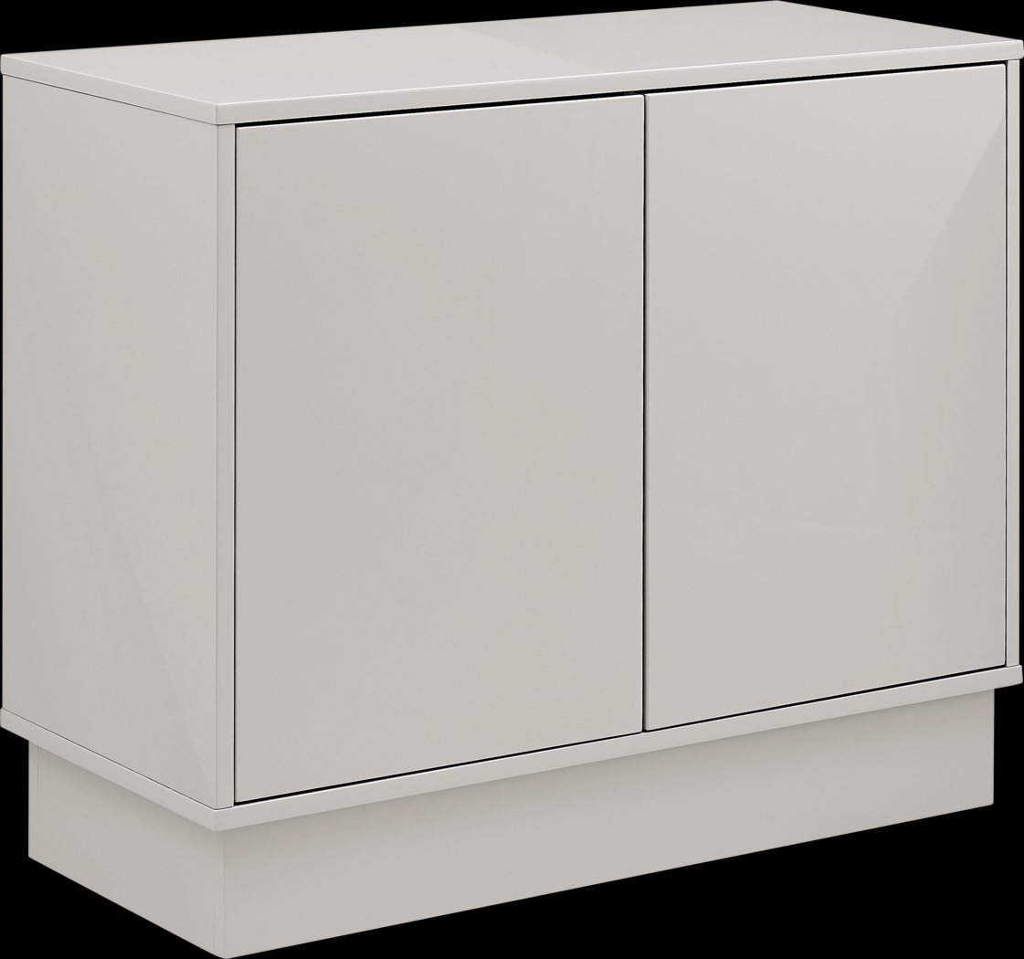 Halesia Gray Accent Cabinet - Thumbnail - Image 1
