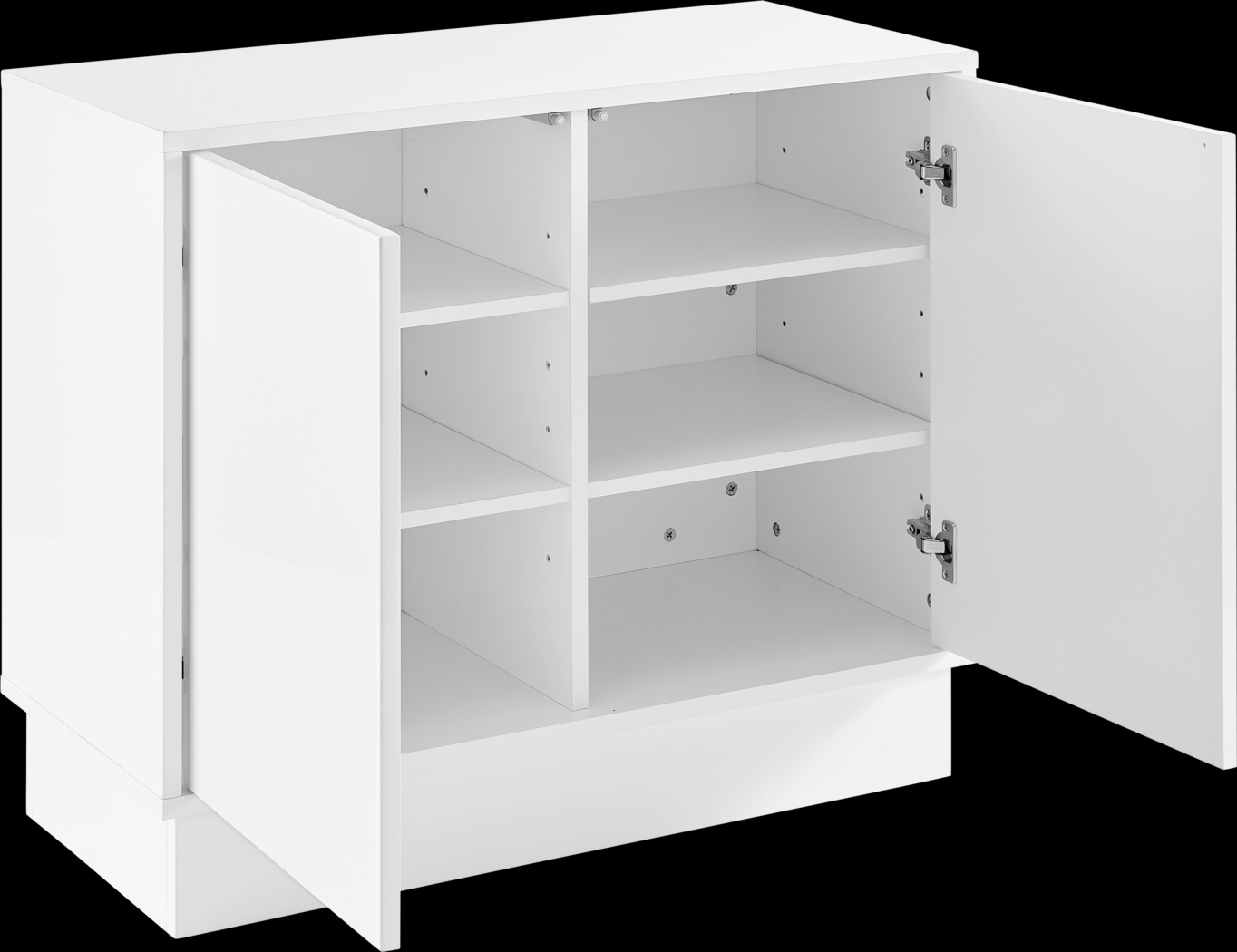 Halesia White Accent Cabinet - Thumbnail - Image 4