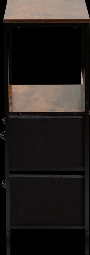 Haleyann Black 3 Drawer Accent Cabinet - Thumbnail - Image 4