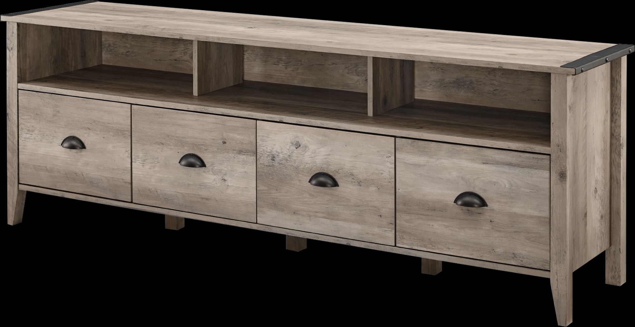 Haleyford Gray 70 in. Console - Thumbnail - Image 2