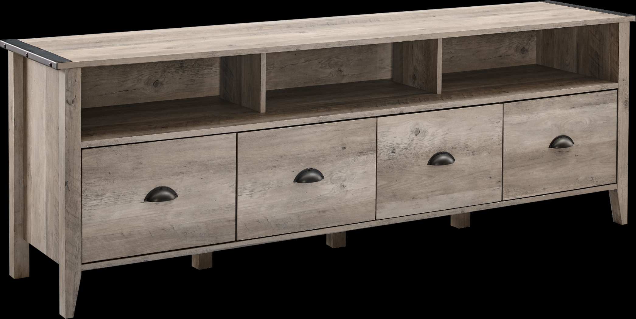 Haleyford Gray 70 in. Console - Thumbnail - Image 1