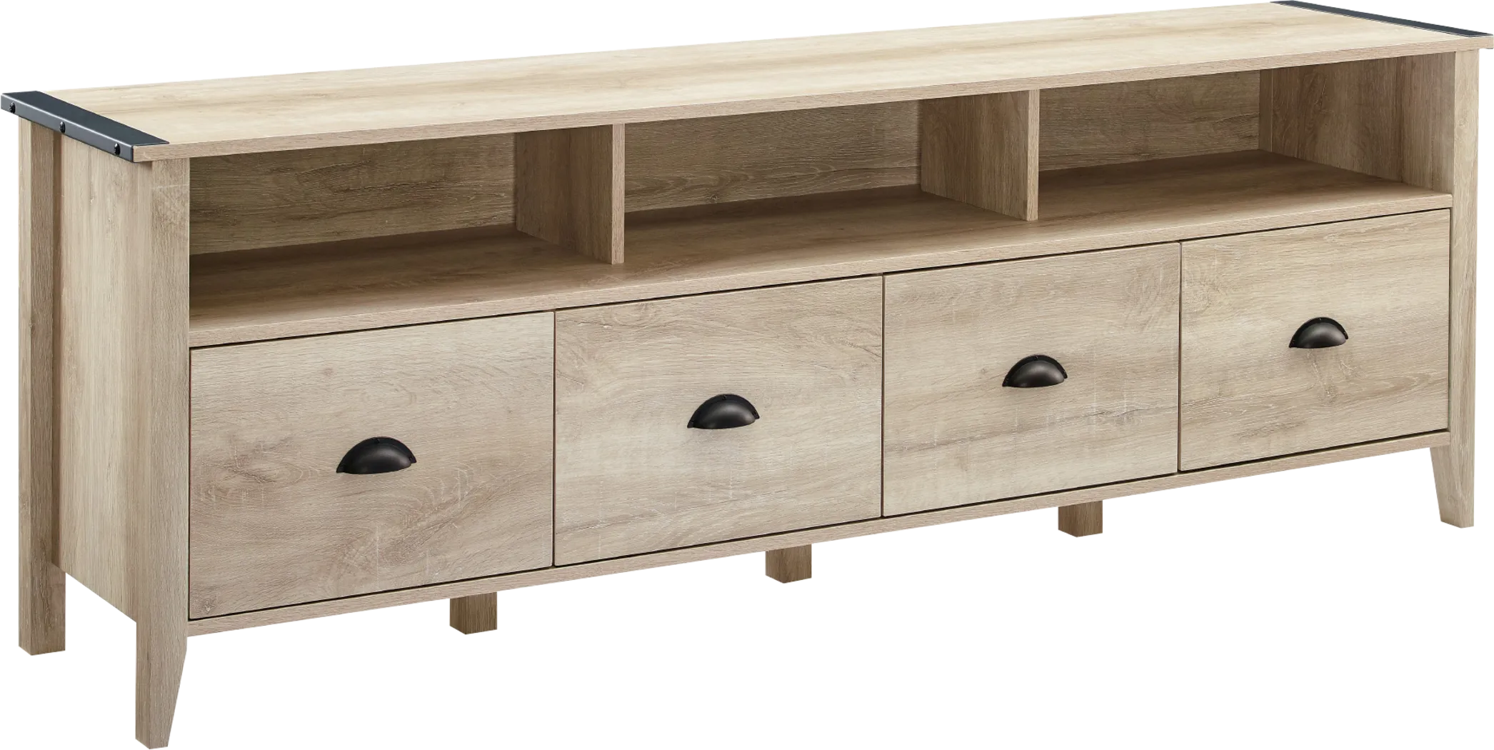 Haleyford White 70 in. Console - Thumbnail - Image 1