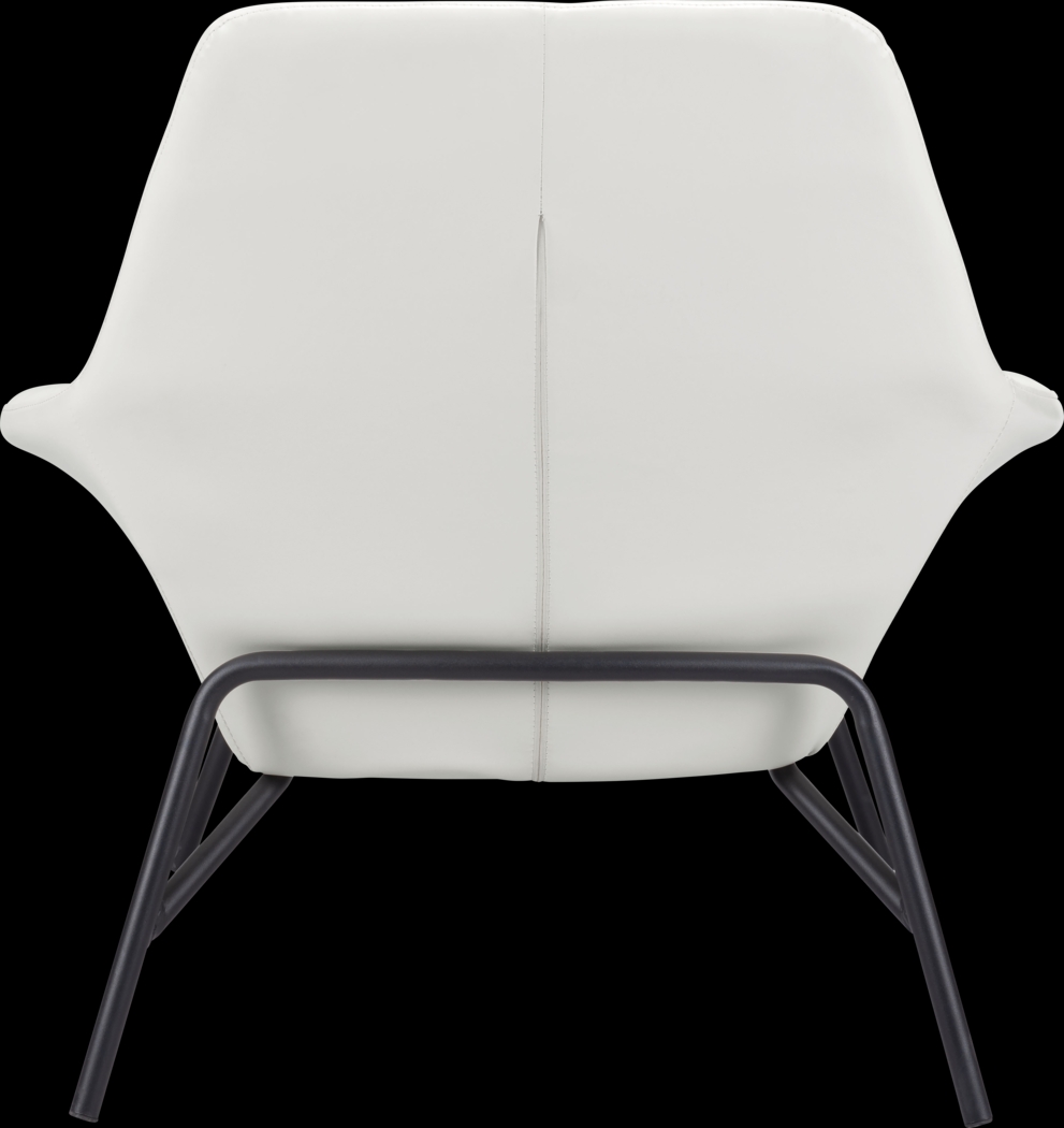 Halfhitch White Accent Chair - Thumbnail - Image 5