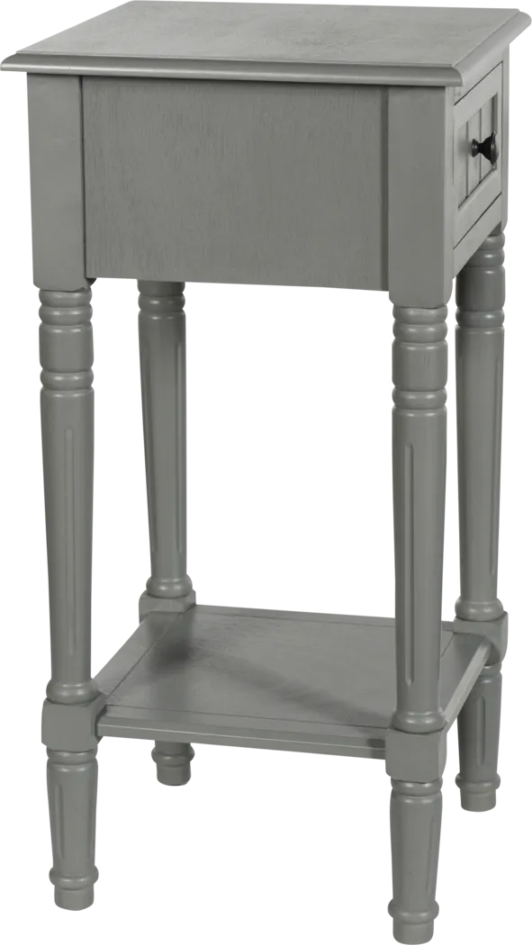 Halfi Gray End Table - Thumbnail - Image 2