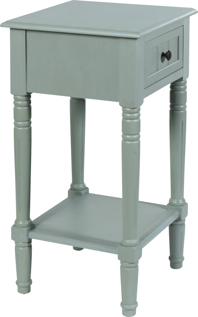 Halfi Light Blue End Table - Thumbnail - Image 4