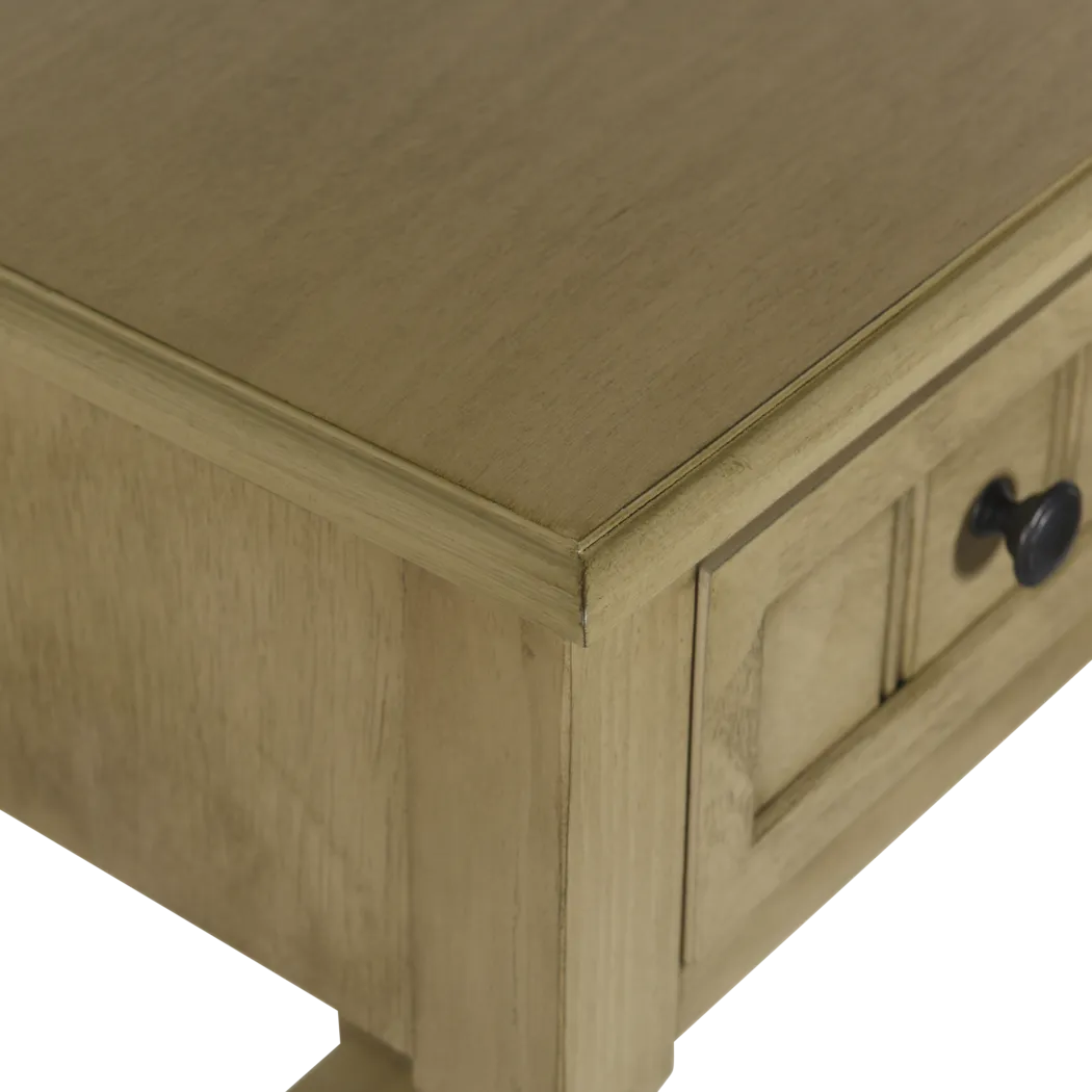 Halfi Natural End Table - Thumbnail - Image 4