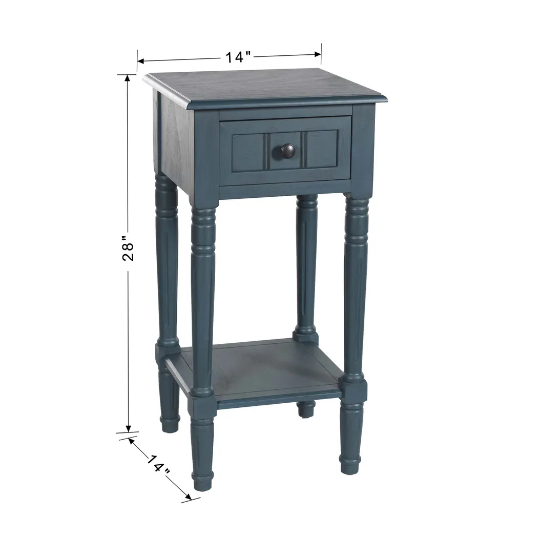 Halfi Navy End Table - Thumbnail - Image 3