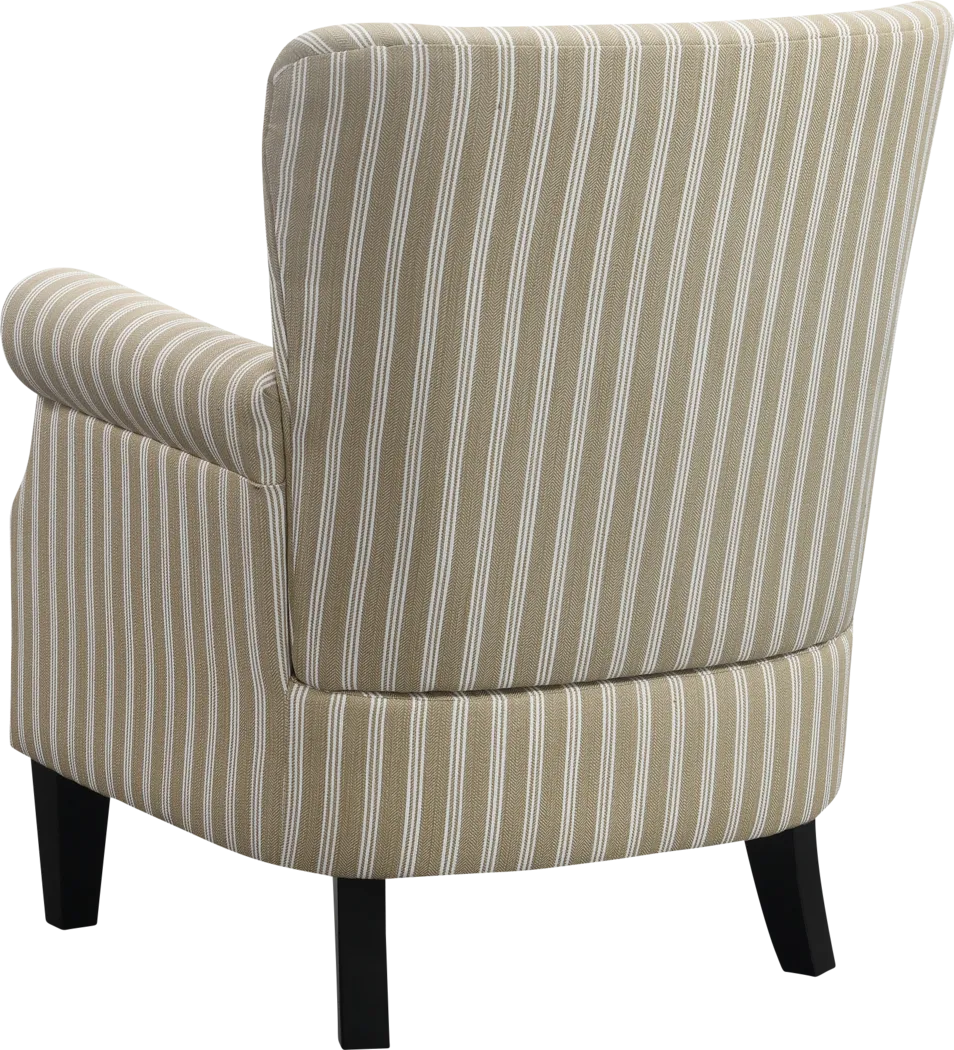 Halgo Beige Accent Chair - Thumbnail - Image 3
